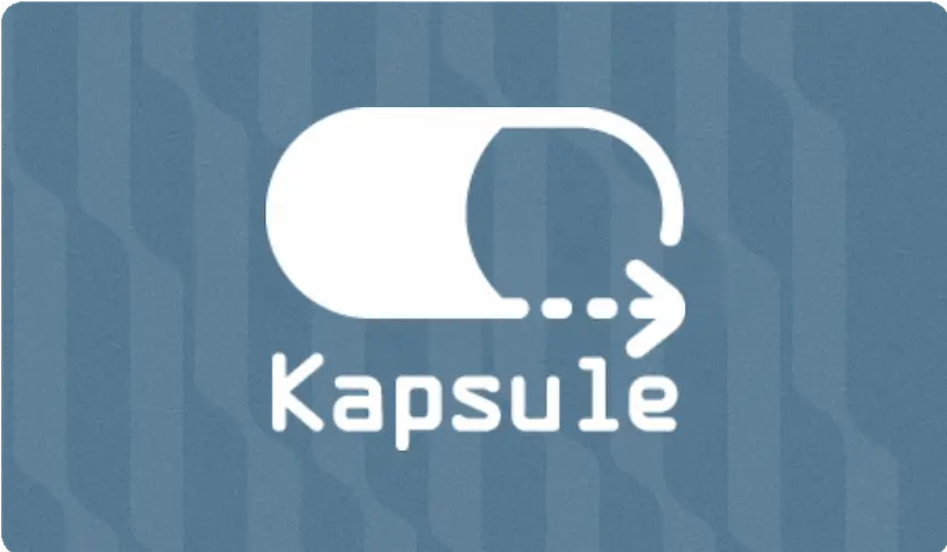 Logo of Kapsule