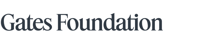 Logo of Gates Foundation